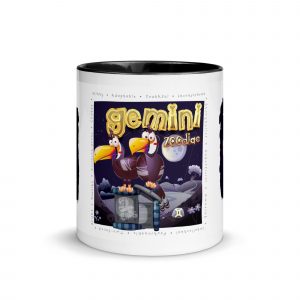 Gemini Astrominal Mug with Colour Inside