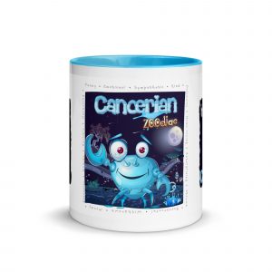 Cancerian Astrominal Mug with Colour Inside