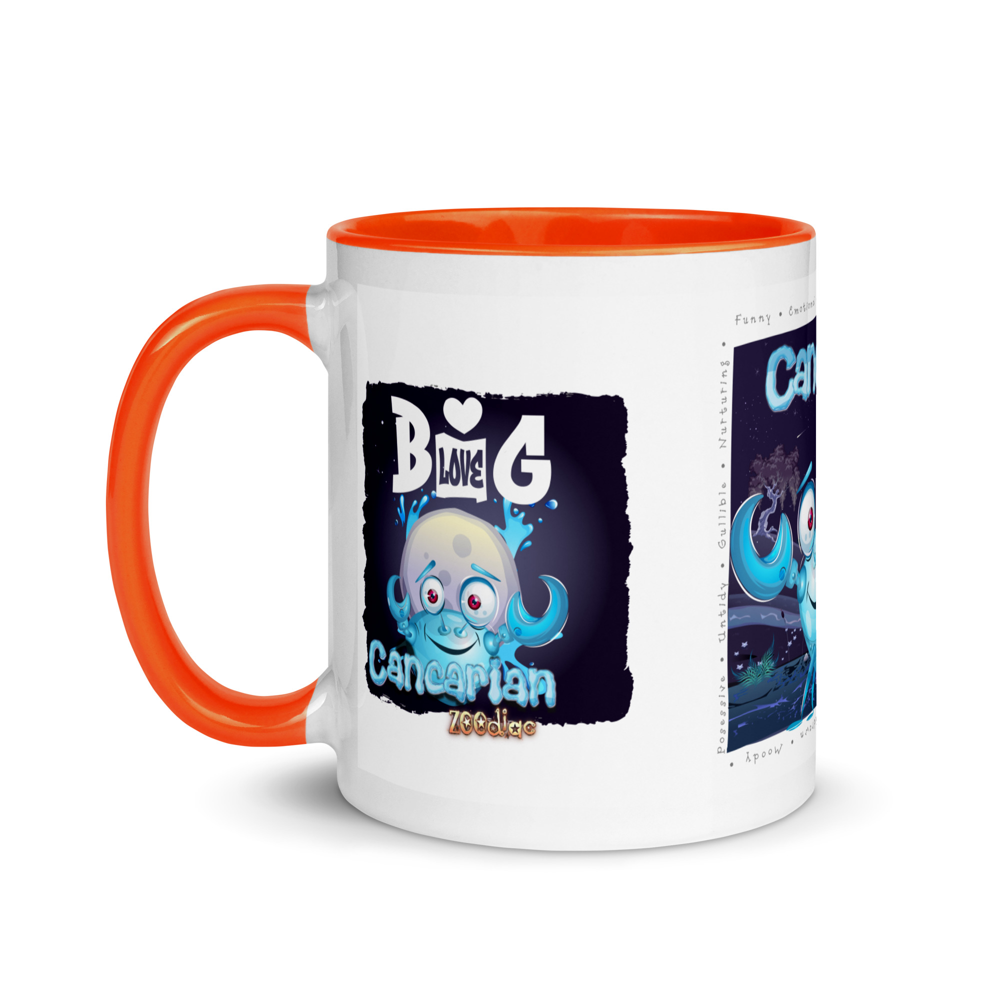 Cancerian Astrominal Mug with Colour Inside - Image 7
