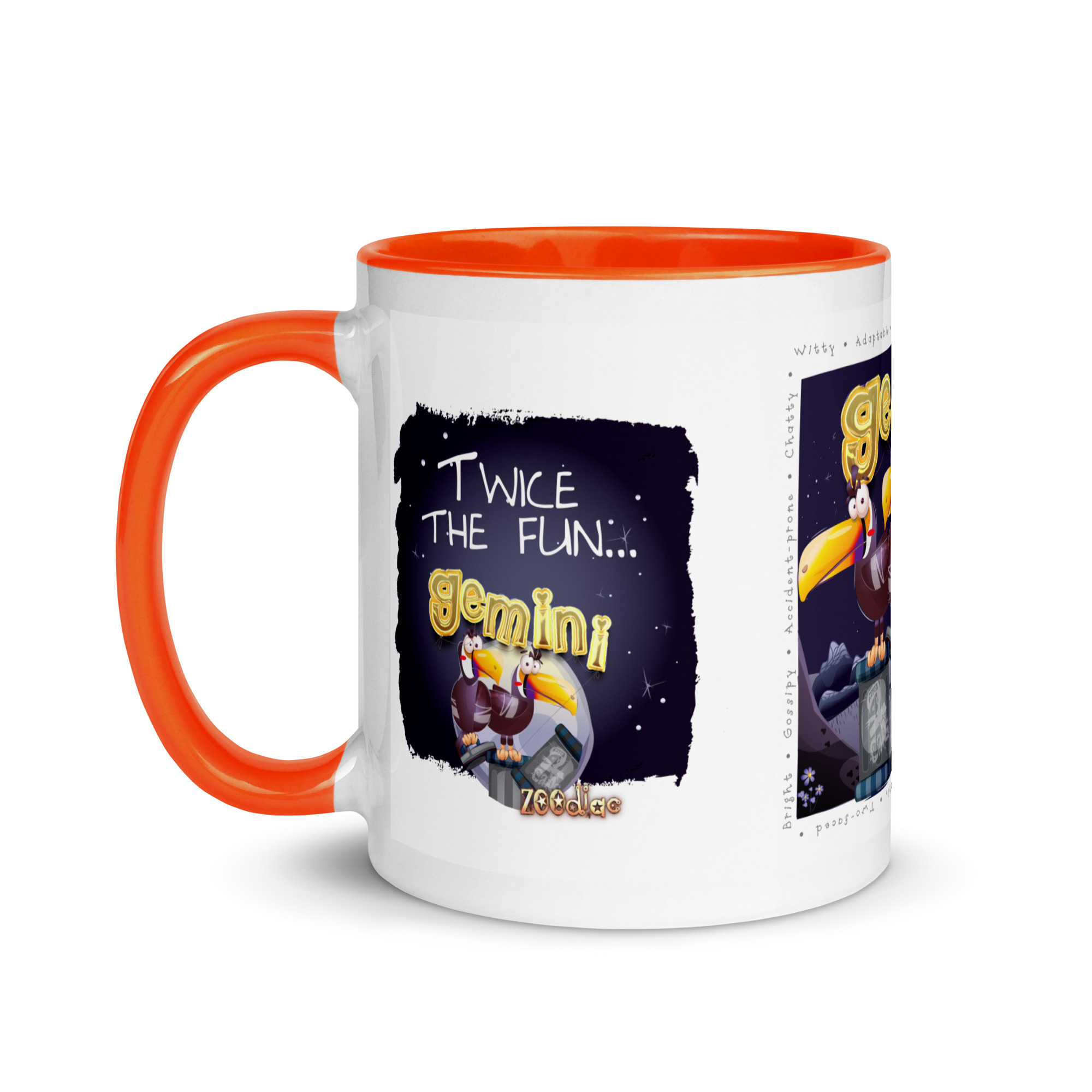 Gemini Astrominal Mug with Colour Inside - Image 6