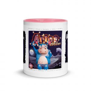 Aries Astrominal Mug with Colour Inside