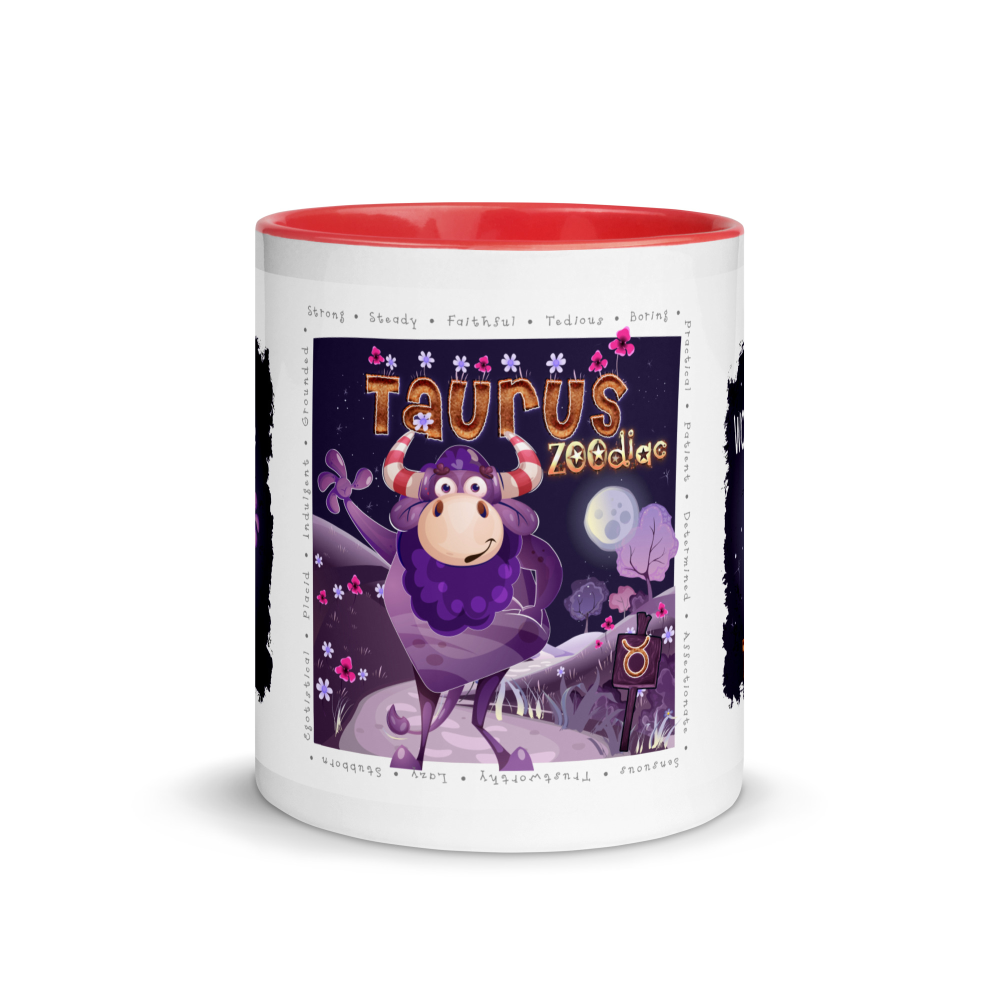 Taurus Astrominal Mug with Colour Inside