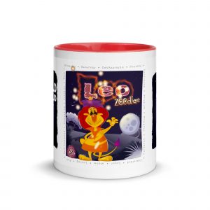 Leo Astrominal Mug with Colour Inside