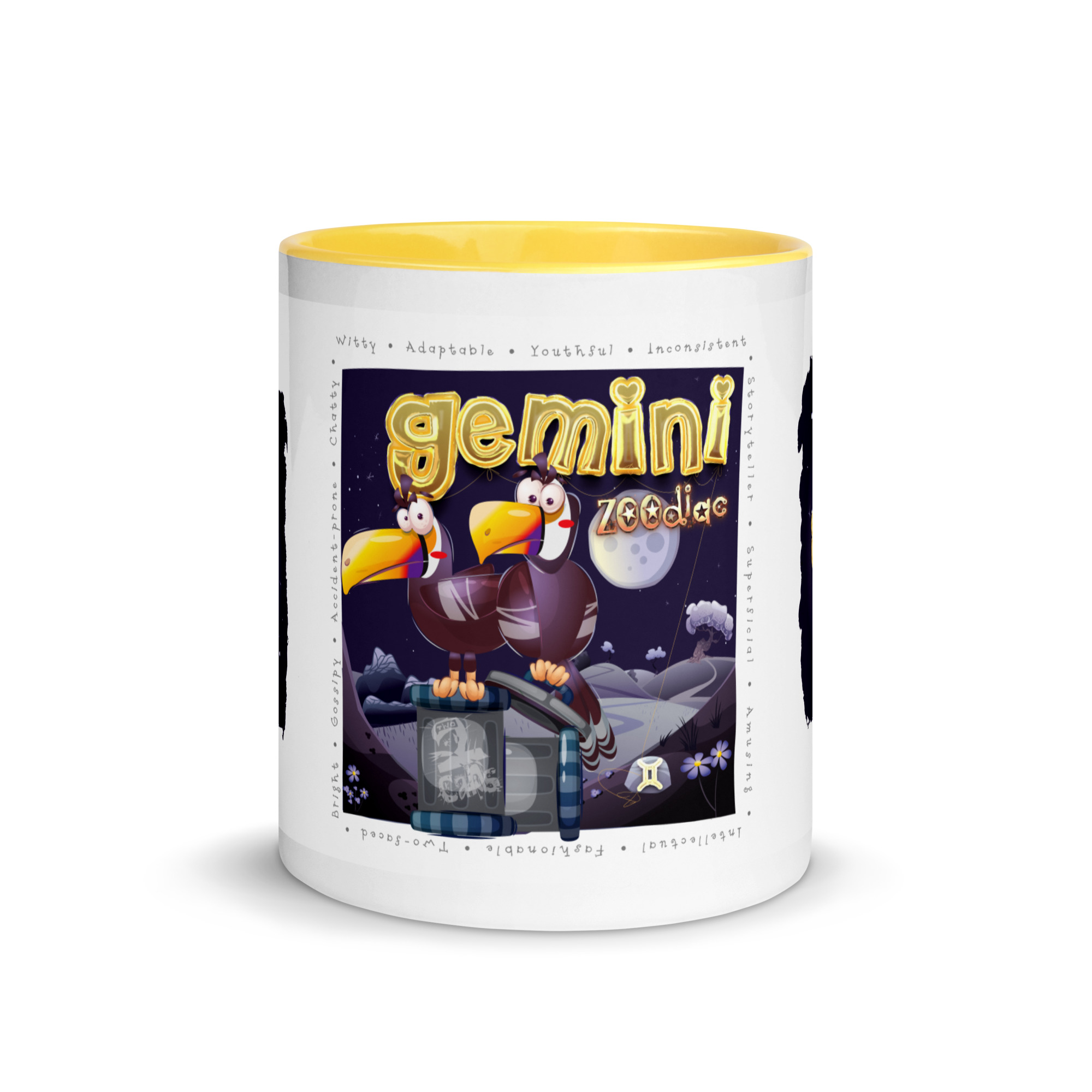 Gemini Astrominal Mug with Colour Inside - Image 8