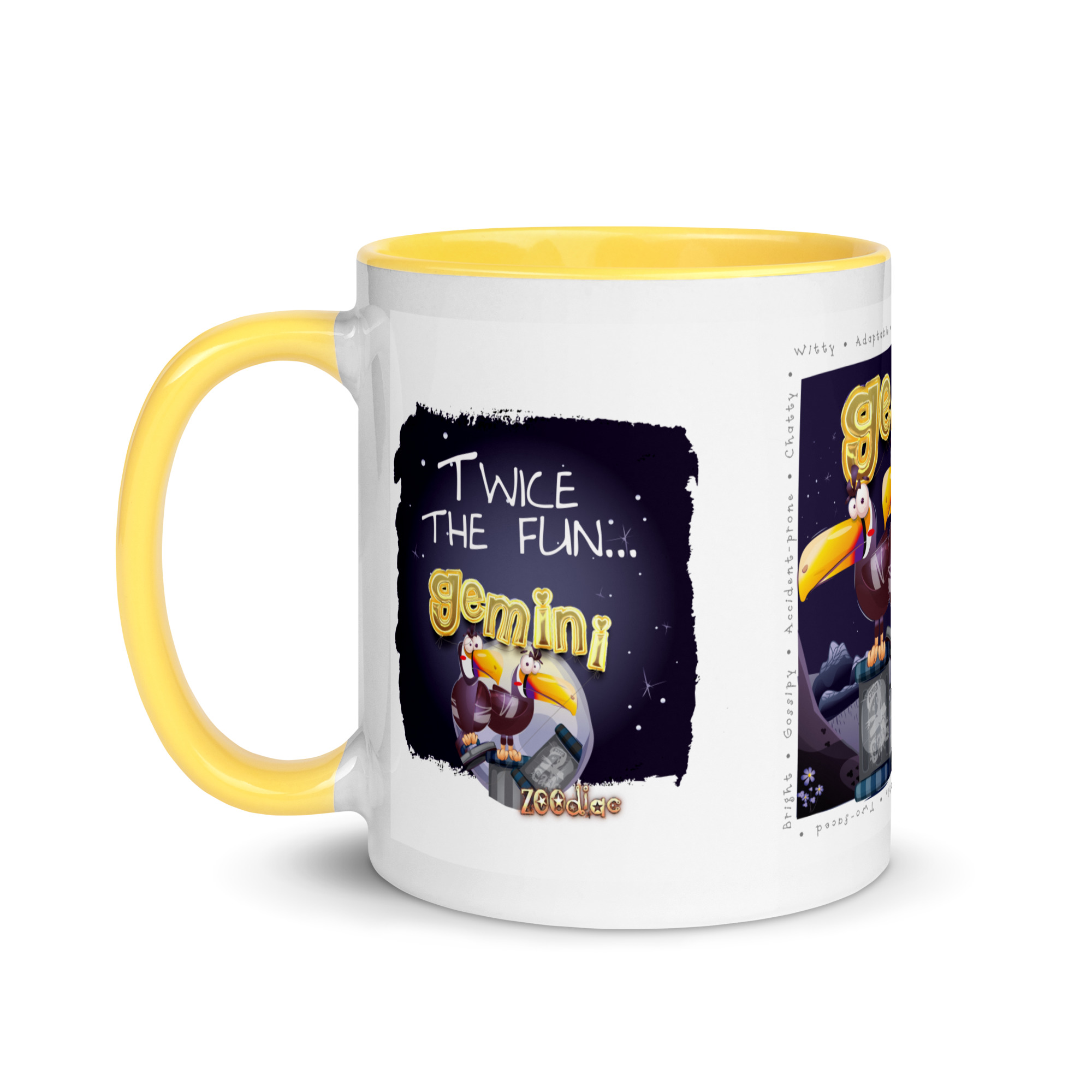 Gemini Astrominal Mug with Colour Inside - Image 9
