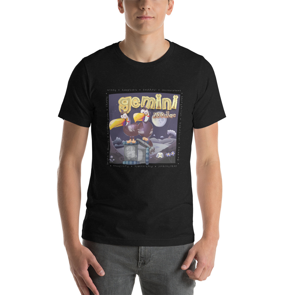 Gemini Astrominal Unisex t-shirt - Image 3