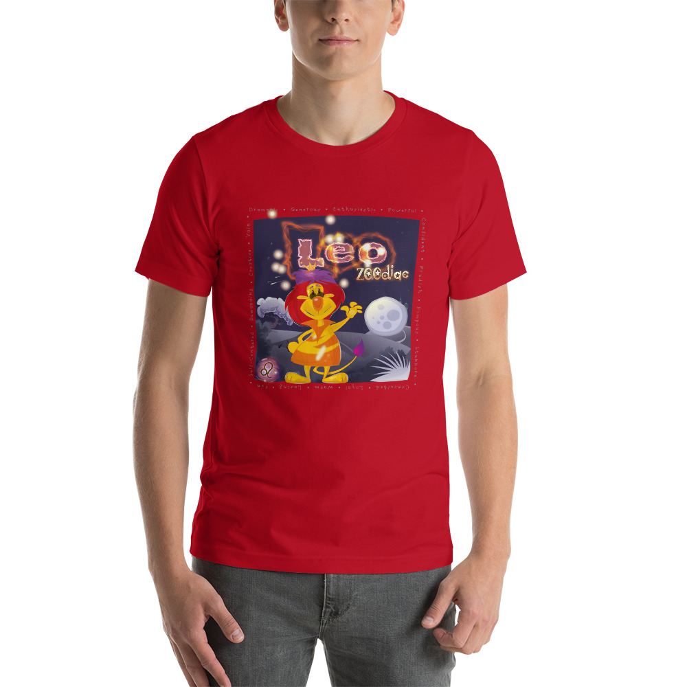 Leo Astrominal Unisex t-shirt - Image 3
