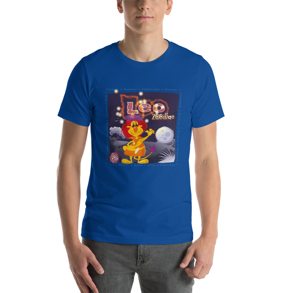 Leo Astrominal Unisex t-shirt - Image 4