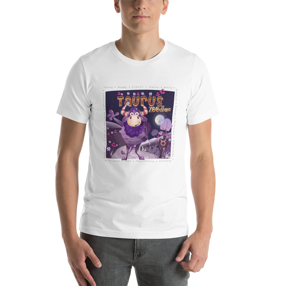 Taurus Astrominal Unisex t-shirt - Image 6