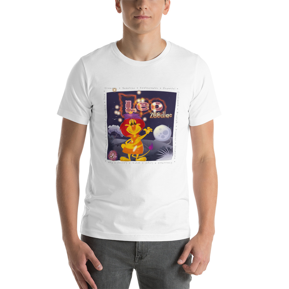 Leo Astrominal Unisex t-shirt - Image 6