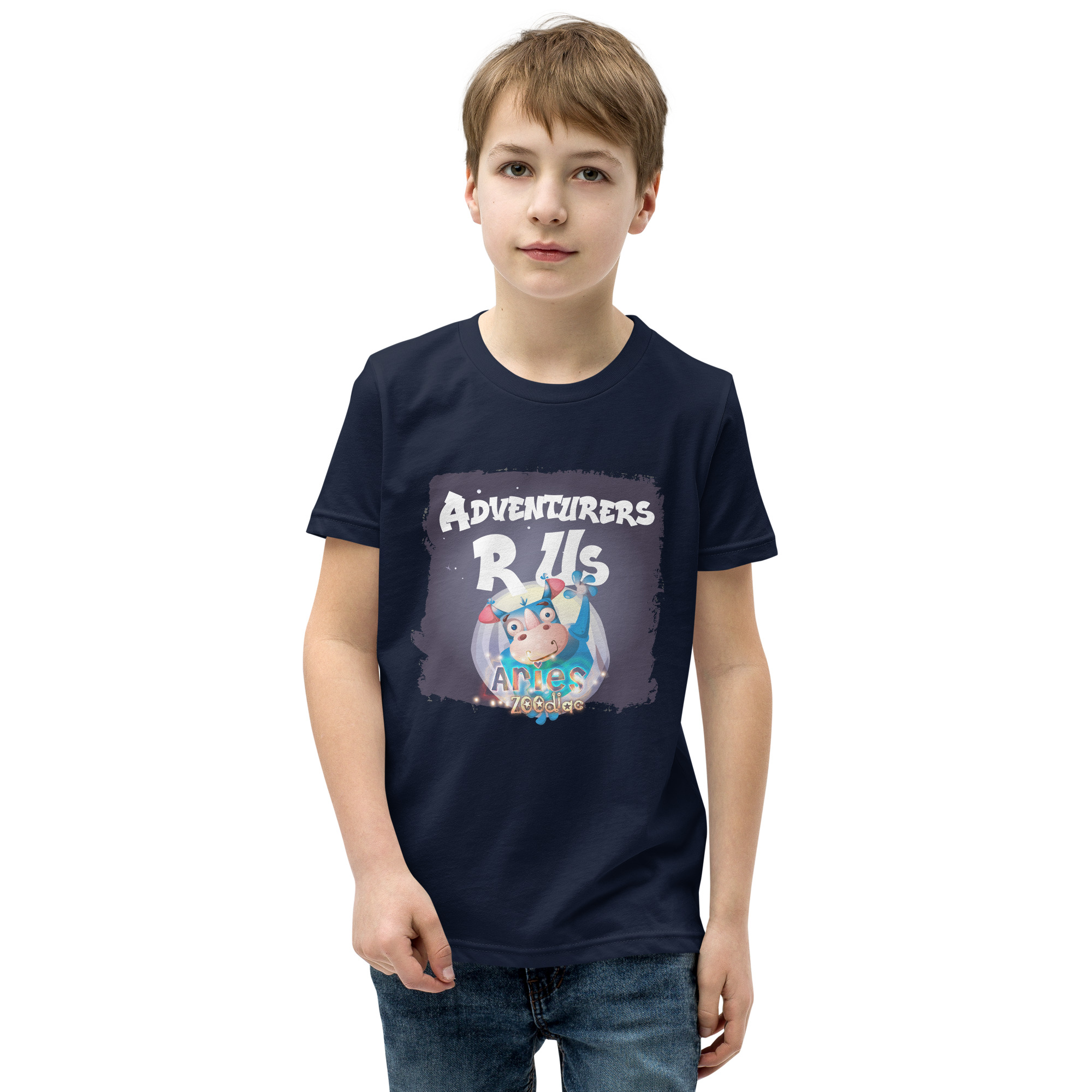 Aries Astrominal Youth Short Sleeve T-Shirt - Image 6
