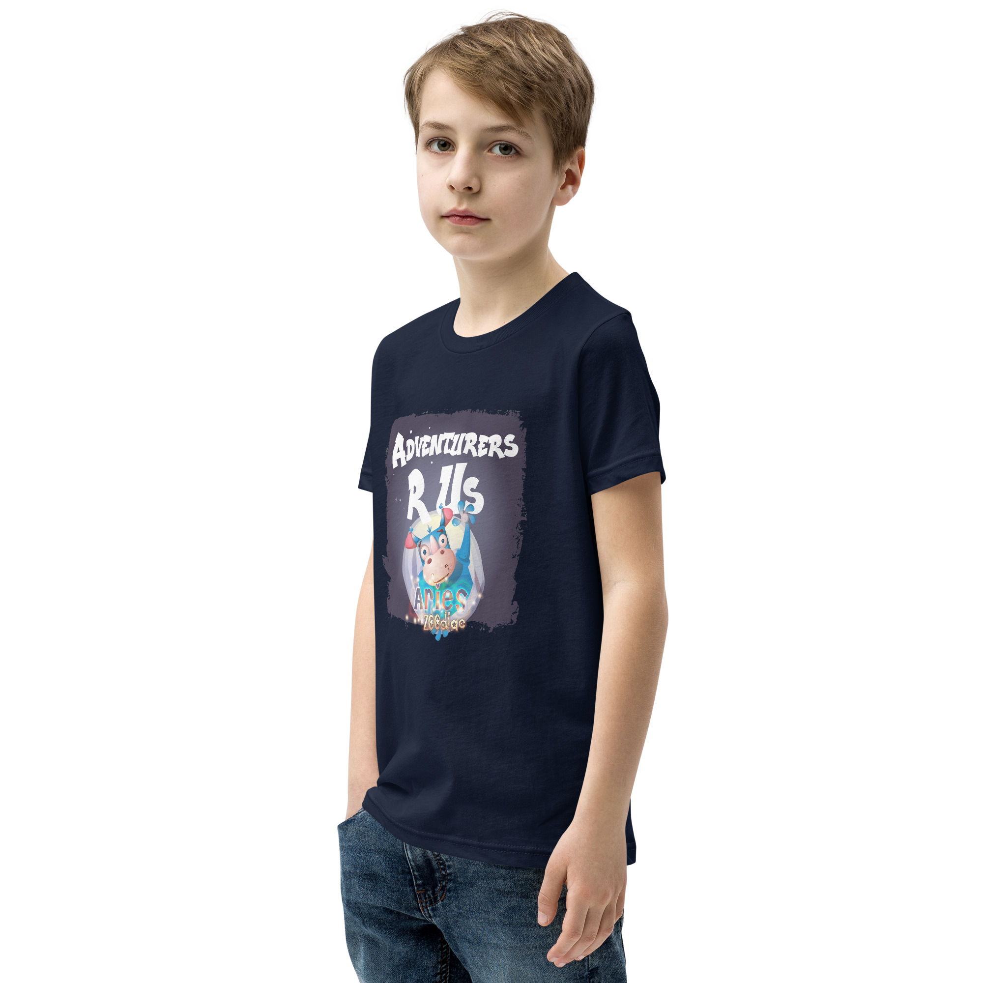 Aries Astrominal Youth Short Sleeve T-Shirt - Image 8