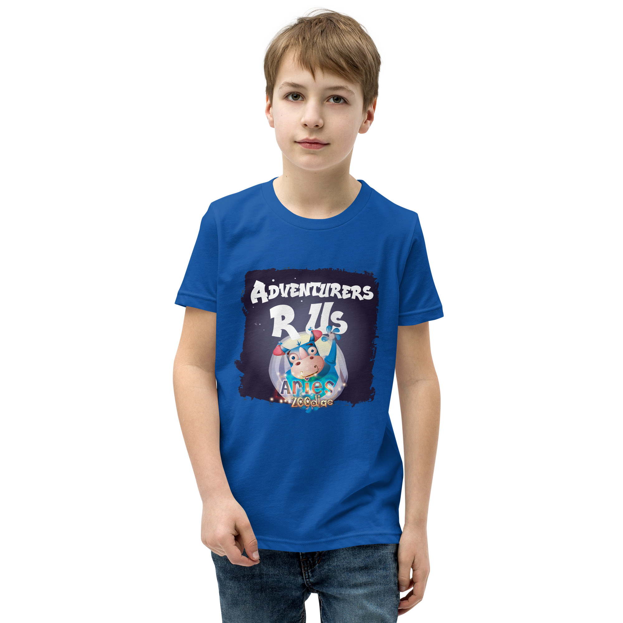 Aries Astrominal Youth Short Sleeve T-Shirt - Image 9