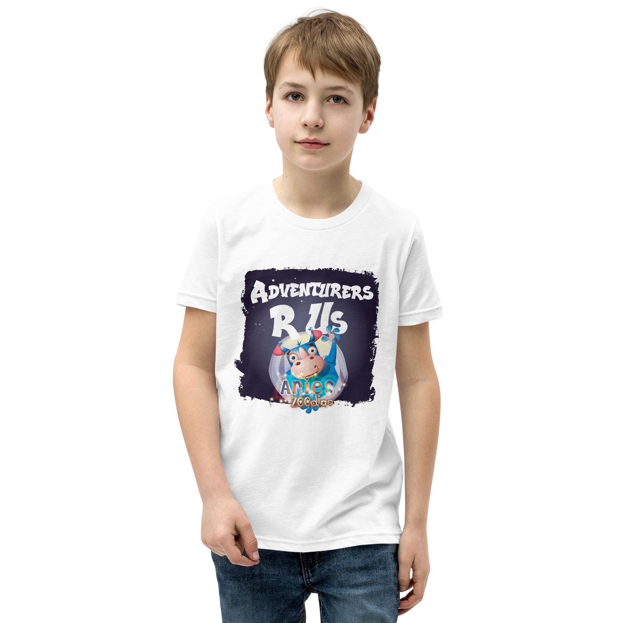 Aries Astrominal Youth Short Sleeve T-Shirt