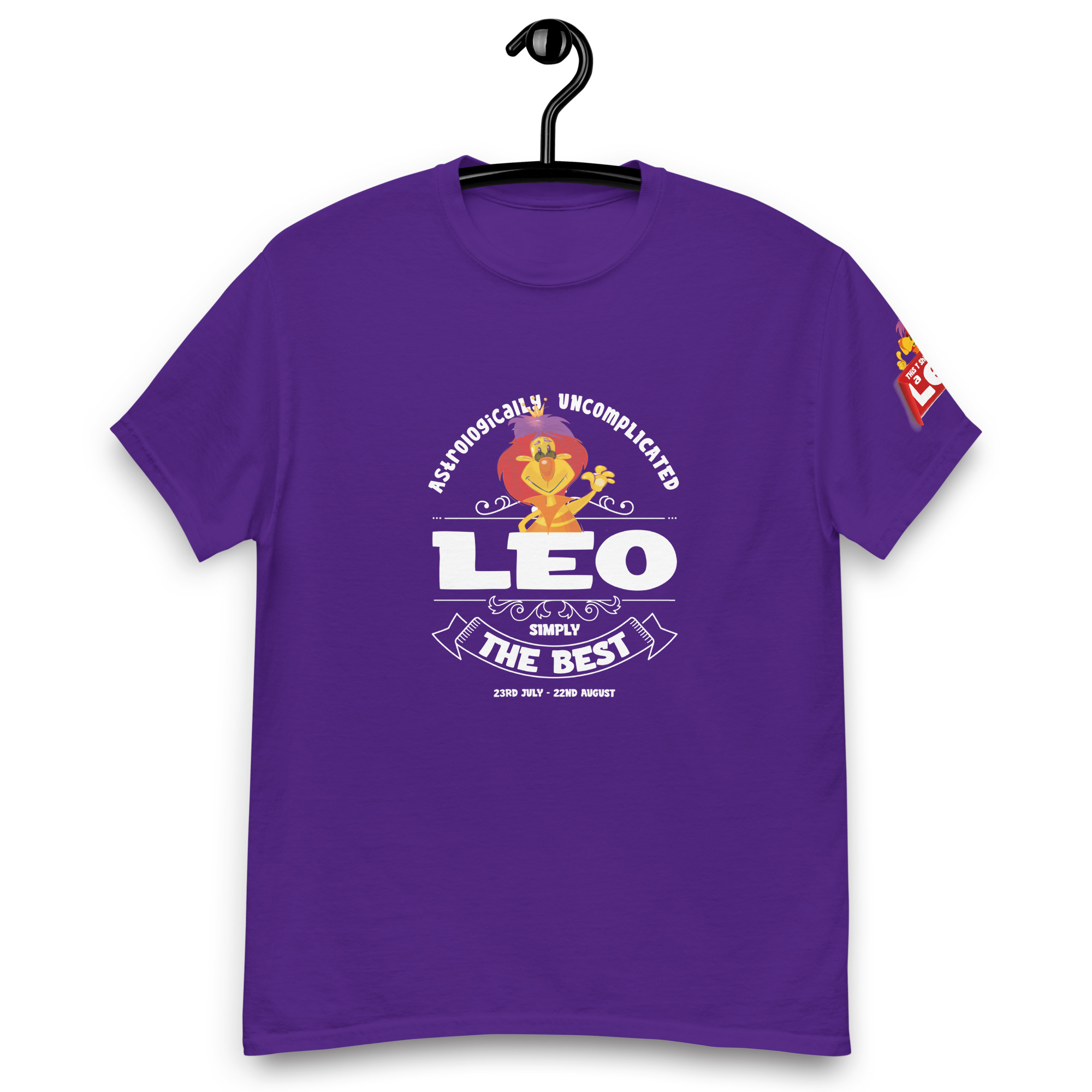 Leo - Simply the best - Unisex classic tee - Image 4