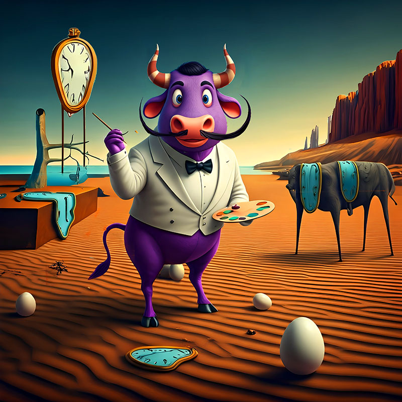 Salvador Dali - Taurus