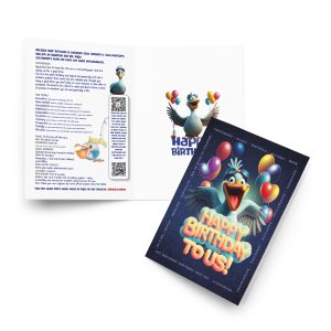 Aquarius Greeting card