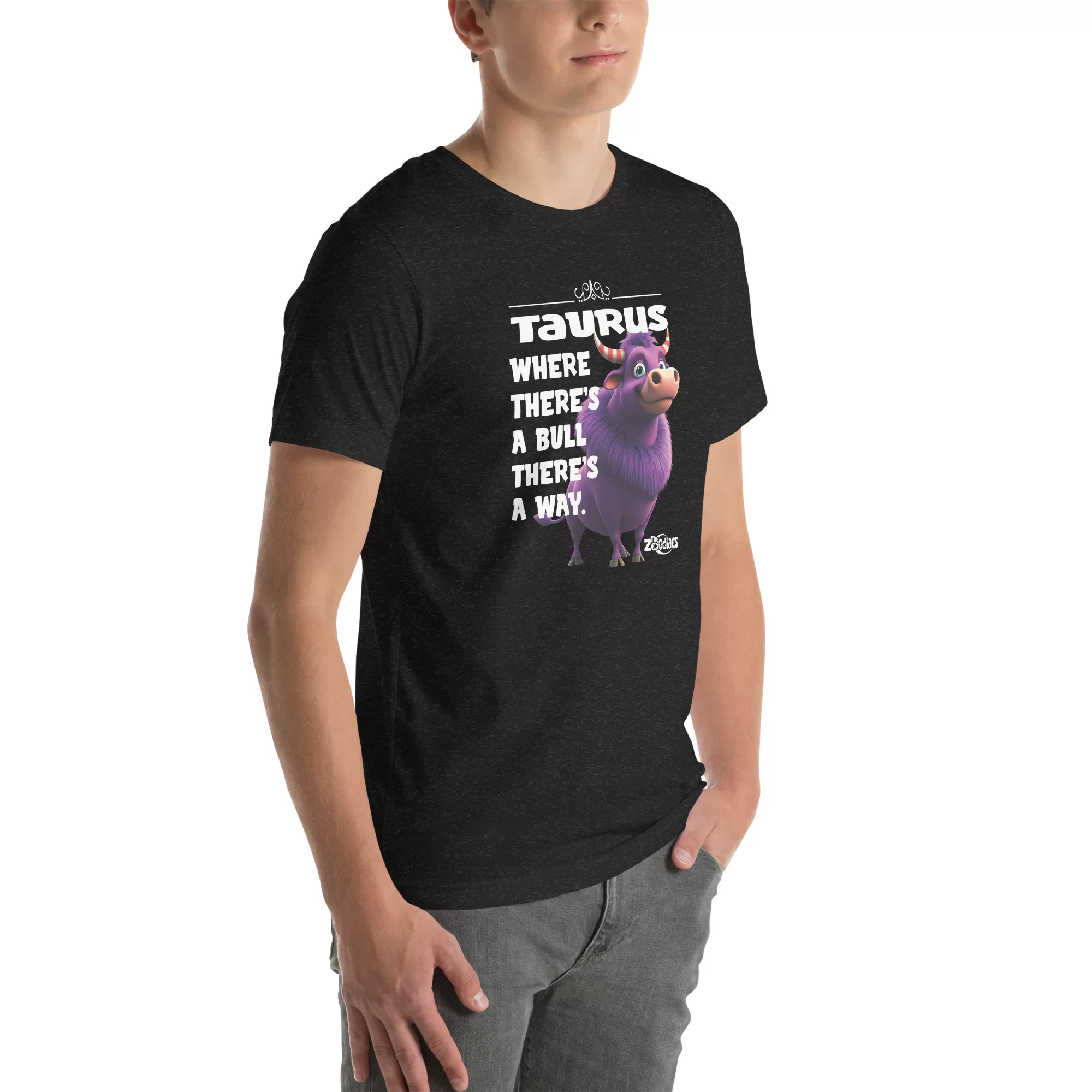 Taurus - Where there's a bull.... Unisex t-shirt - Image 7
