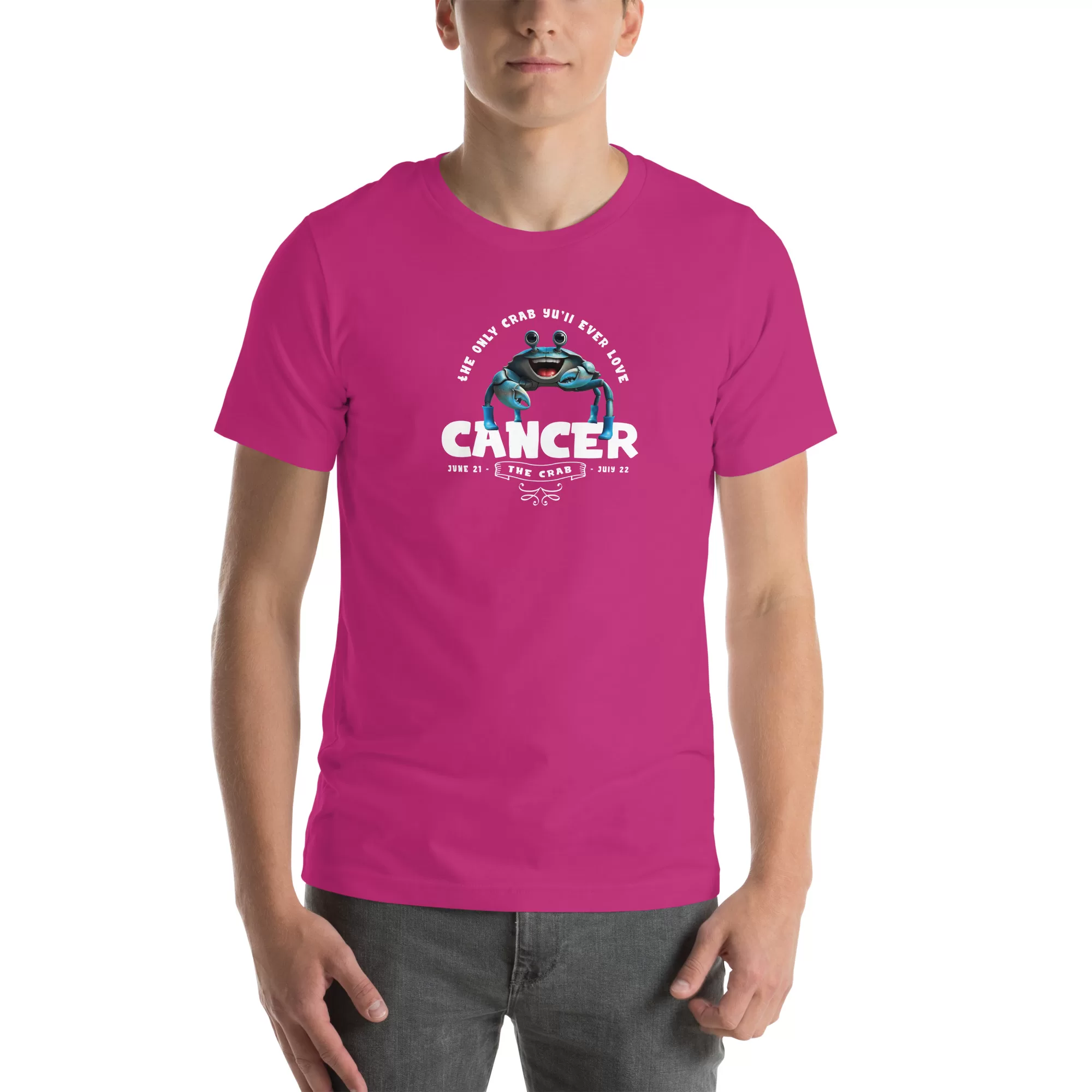Cancer the Crab - The only crab - Unisex t-shirt - Image 6