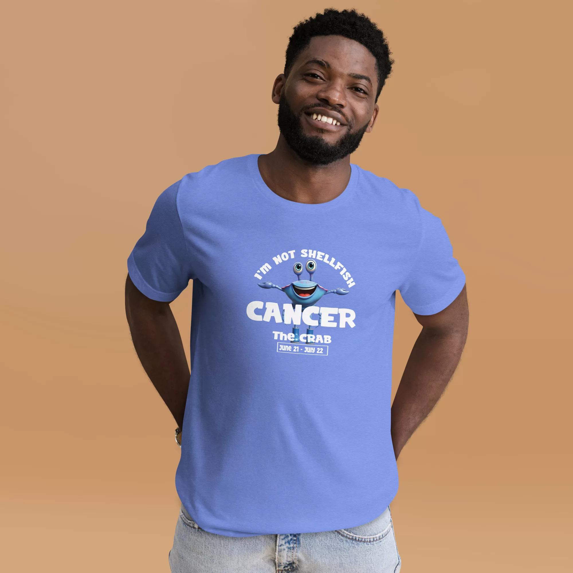 Cancer the crab - Not shellfish - Unisex t-shirt - Image 14