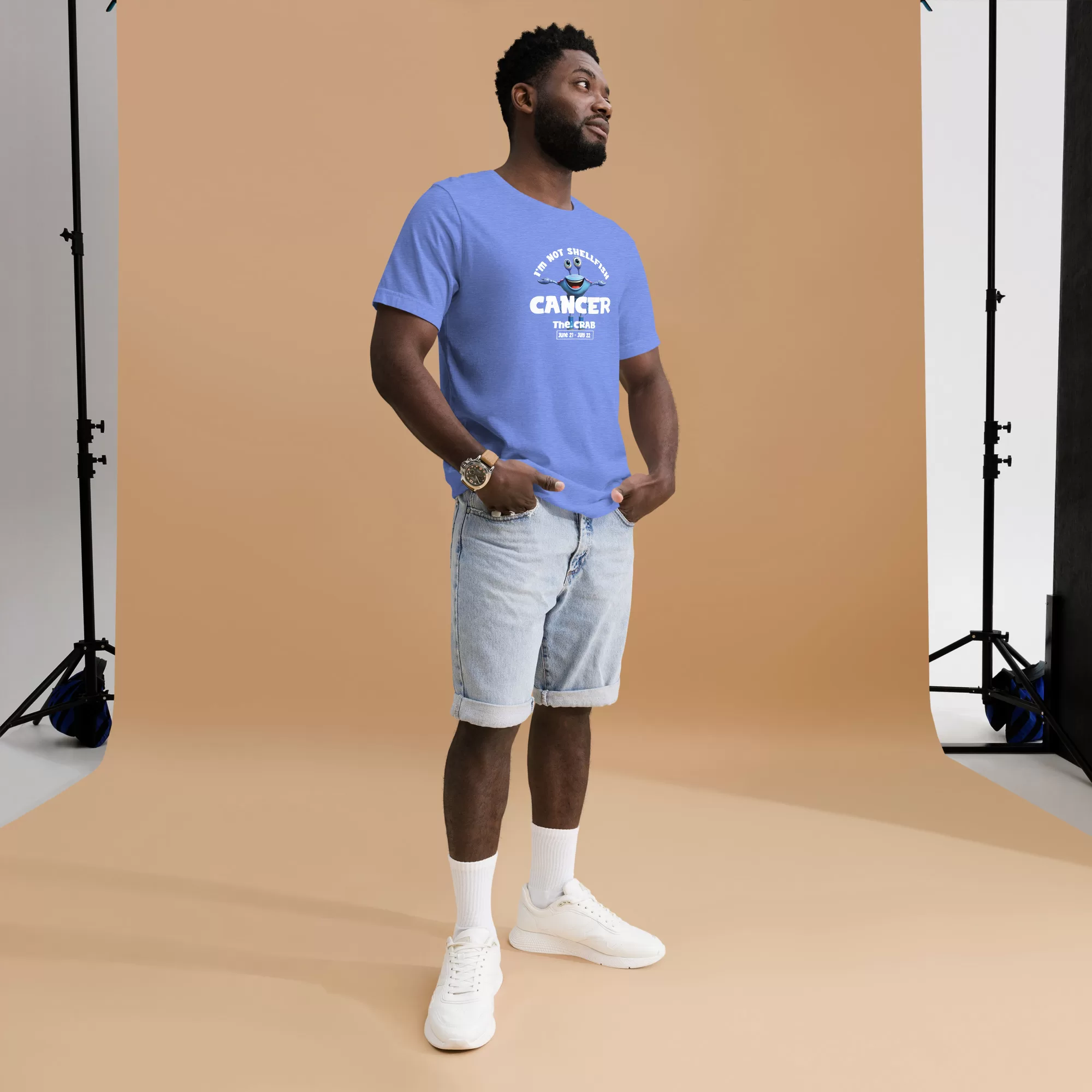 Cancer the crab - Not shellfish - Unisex t-shirt - Image 13