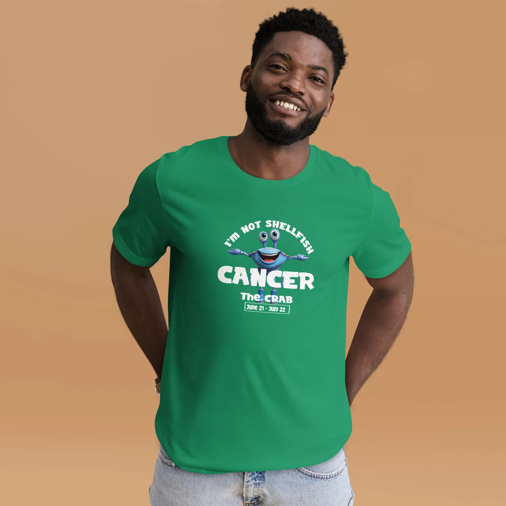 Cancer the crab - Not shellfish - Unisex t-shirt - Image 8