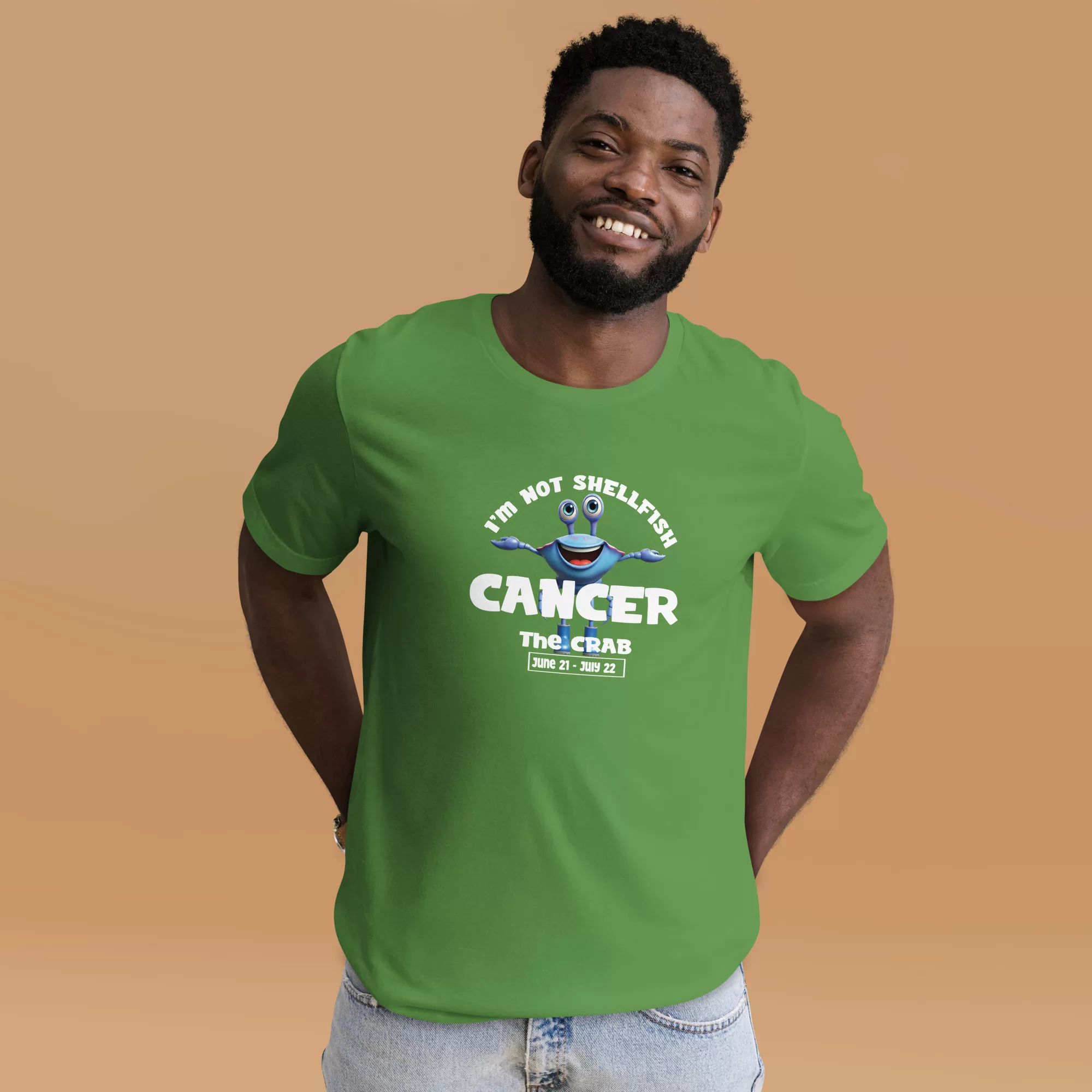 Cancer the crab - Not shellfish - Unisex t-shirt - Image 10
