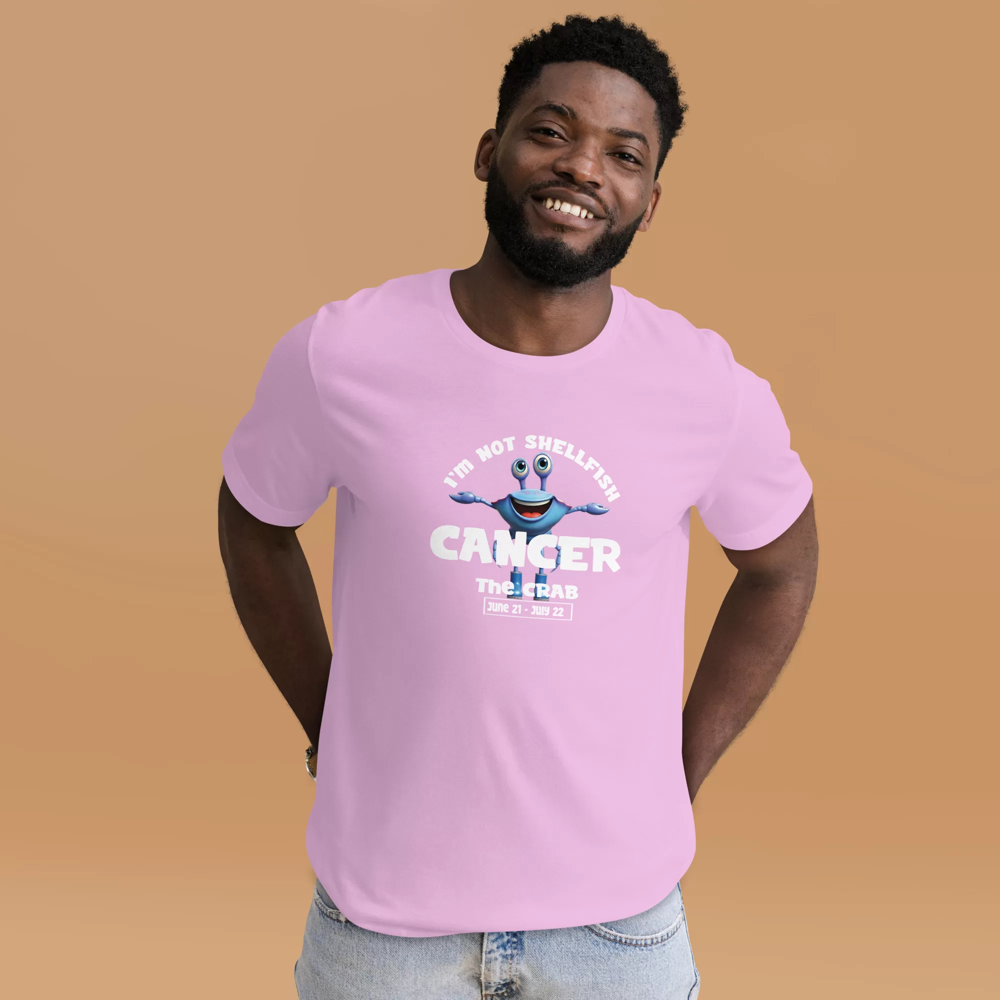 Cancer the crab - Not shellfish - Unisex t-shirt - Image 16