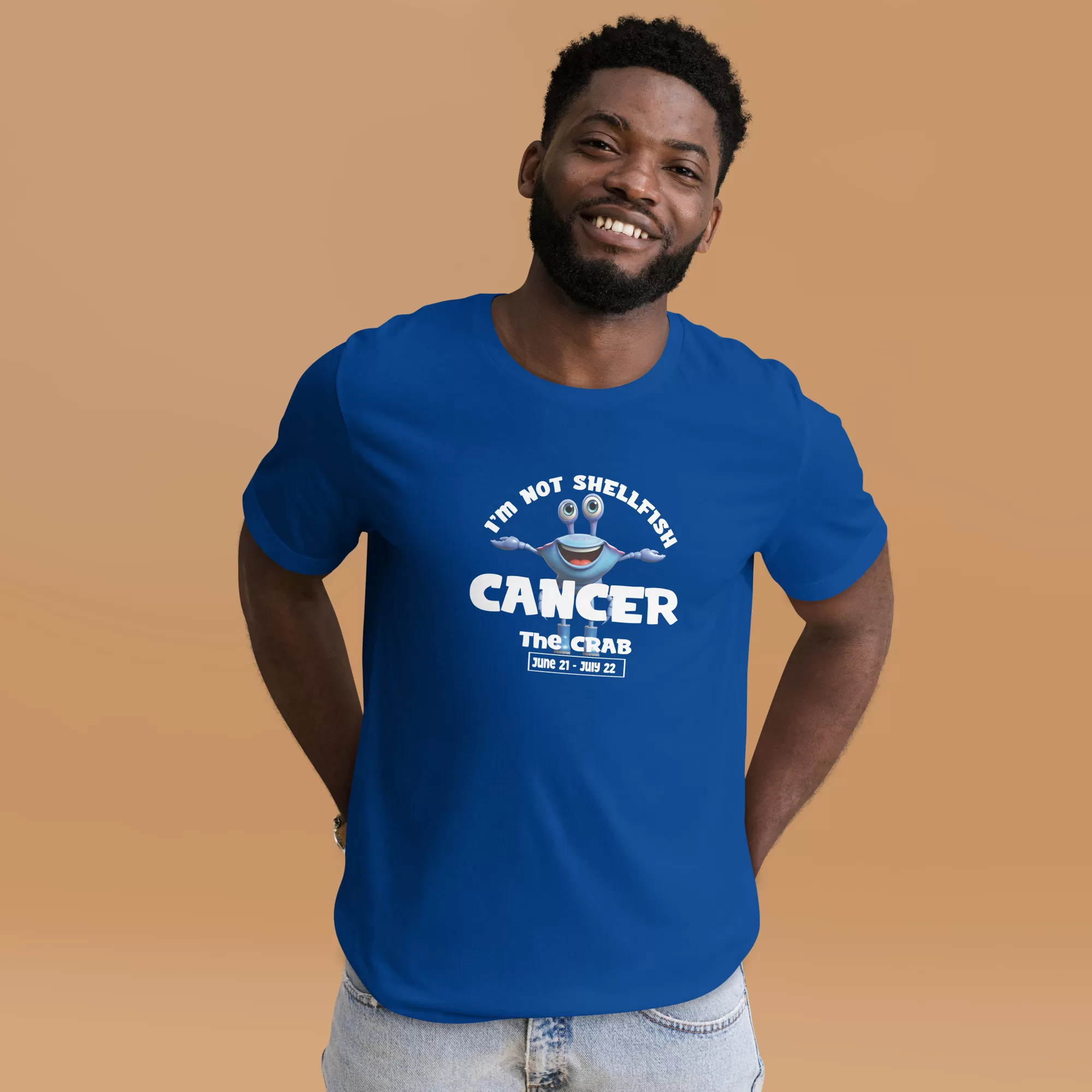 Cancer the crab - Not shellfish - Unisex t-shirt - Image 5