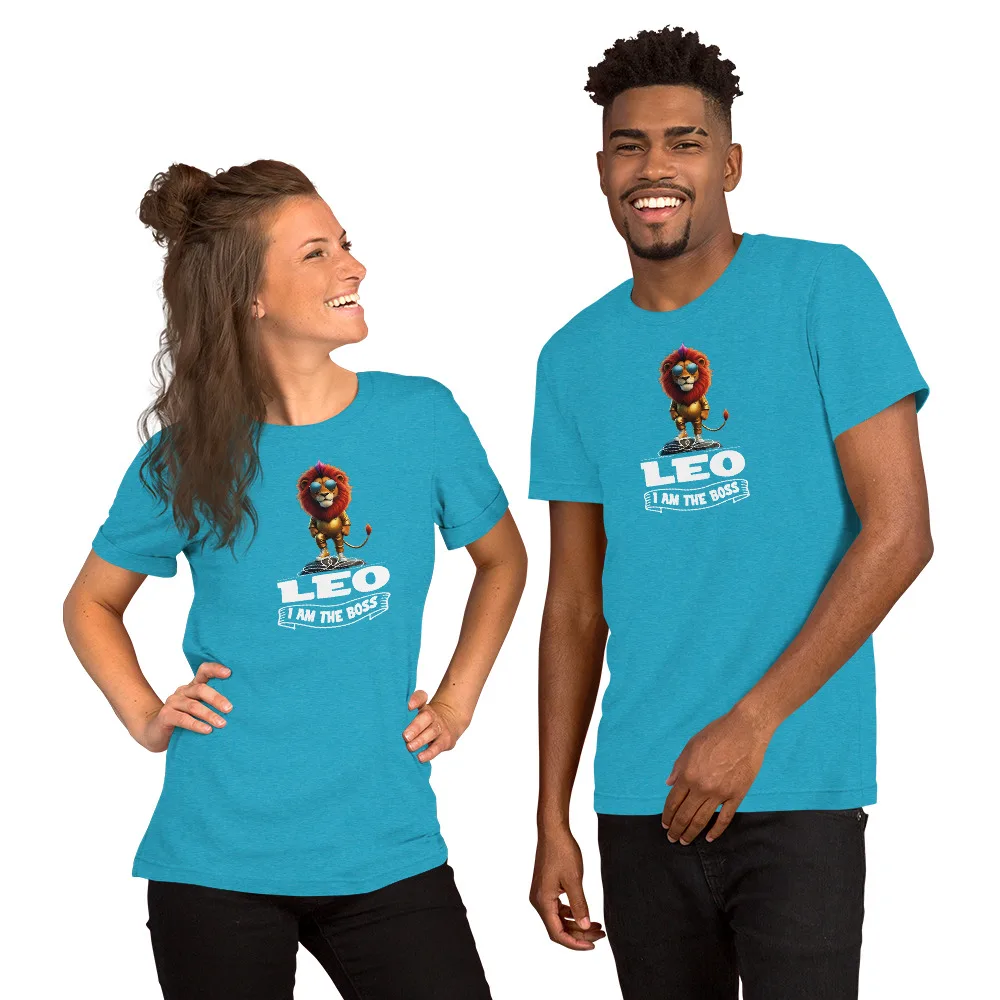 Leo - I'm the Boss Unisex t-shirt