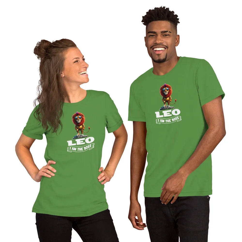 Leo - I'm the Boss Unisex t-shirt - Image 6