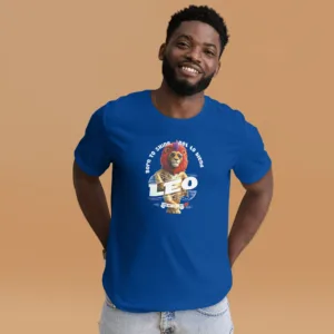 Leo - Born To Shine - Unisex t-shirt